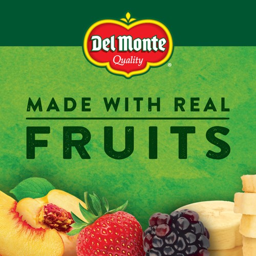 Del Monte Fruit Bars Mango With Peach 10 x 50 ml