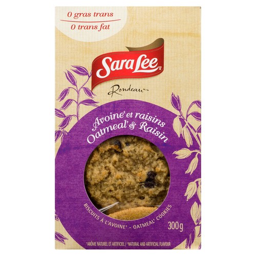 Sara Lee Rondeau Cookies Oatmeal & Raisin 300 g