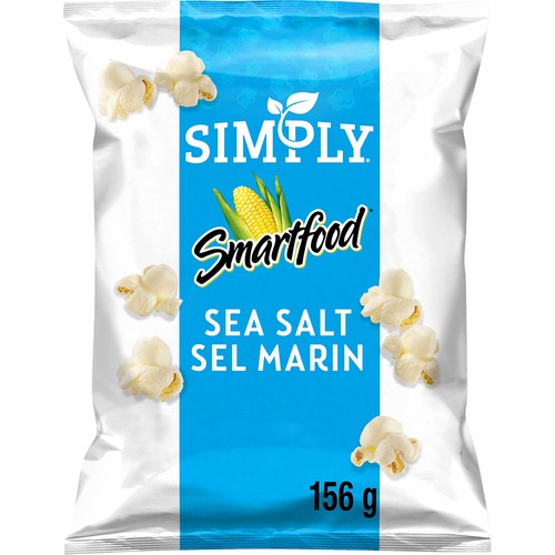 Simply Smartfood Delight Popcorn Sea Salt 156 g