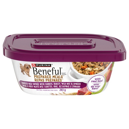 Beneful Prepared Meals Wet Dog Food Simmered Beef 283 g