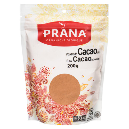 Prana Organic Cocoa Powder Raw 200 g