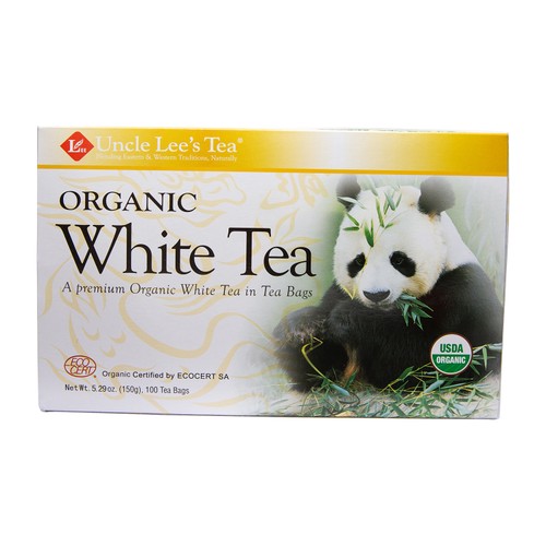 Uncle Lee's Organic Tea White 100 Tea Bags