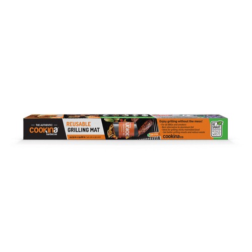 Cookina Barbecue Reusable Grilling Sheet 15.75 Inch x 19.68 Inch