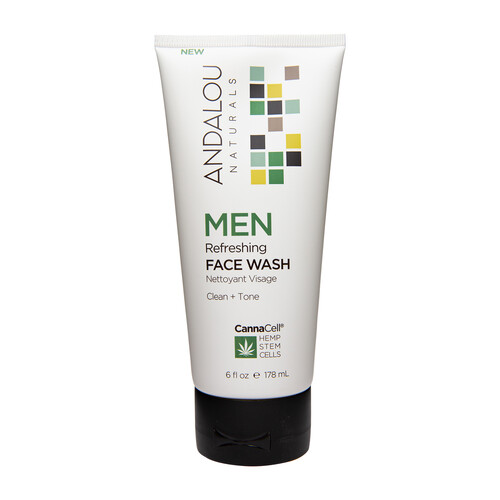 Andalou Naturals Refreshing Mens Face Wash 178 ml