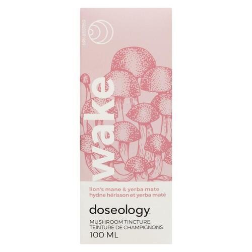 Doseology Wake Tincture Supplements Mushroom Lion's Mane & Yerba Mate 100 ml