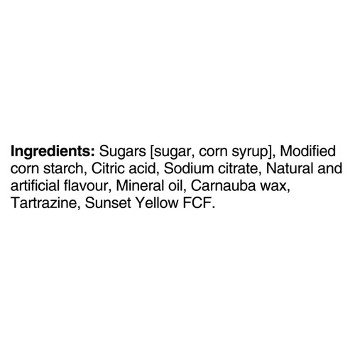 Twizzlers Gummies Candy Orange Cream Pop 170 g