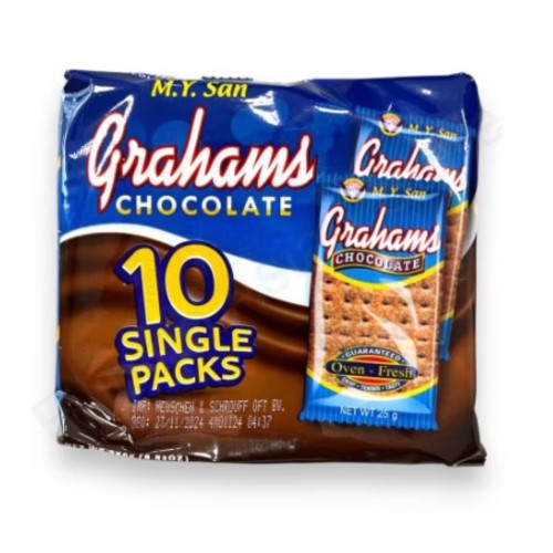 M.Y San Skyflakes Graham Crackers Chocolate  250 g