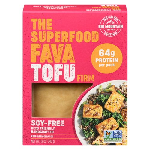 Big Mountain Soy-Free Tofu Firm 340 g