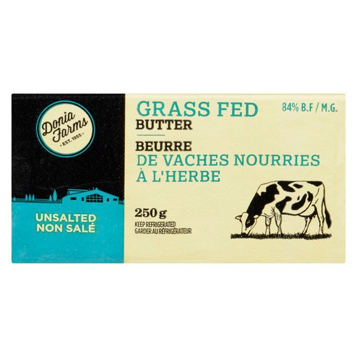 Donia Farms Unsalted Grass-Fed Butter 250 g