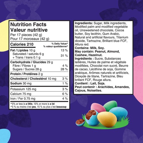 Cadbury Mini Eggs Candy For Easter Family Pack 400 g