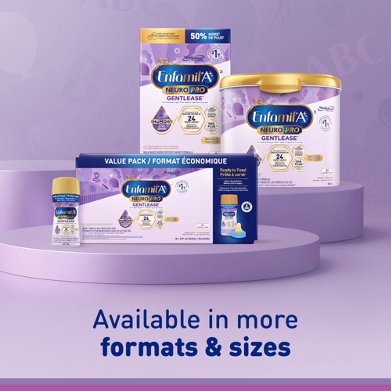 Enfamil A+ Neuropro Gentlease Infant Formula Powder Refill 862 g ...