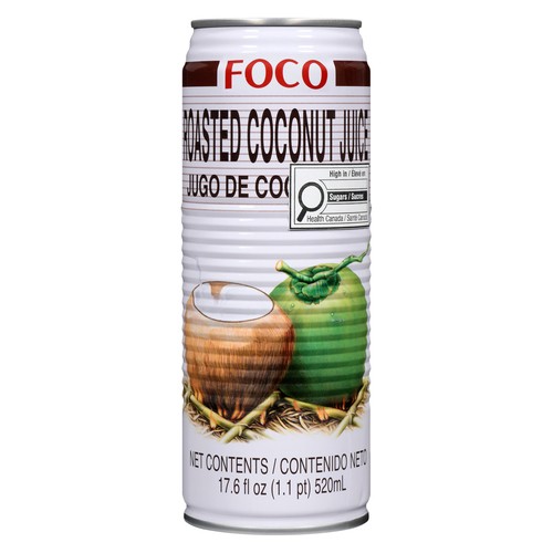 Foco Roasted Coconut Drink 520 ml (can)
