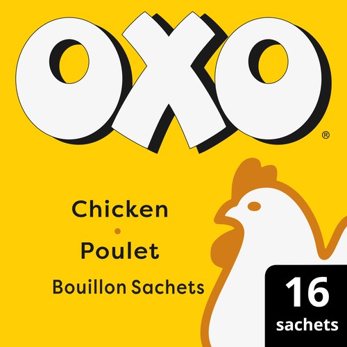OXO Bouillon Sachets Chicken 16 Count 72 g