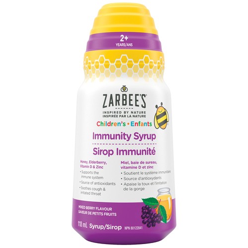 Zarbees Ur Childrens Immunity Cough Syrup 118 ml