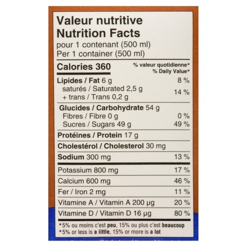 Nutrinor 1% Chocolate Milk 500 ml