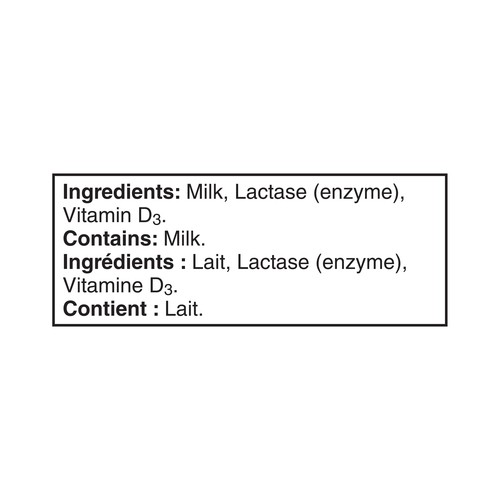 Lactantia Lactose Free 3.25% Whole Milk 2 L