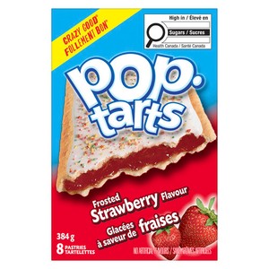 Kellogg's Pop Tarts glacées à saveur de fraise 8 x 48 g