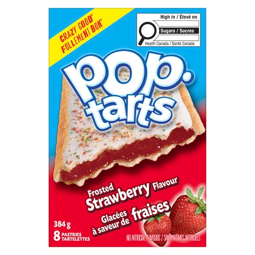 Kellogg's Pop Tarts Frosted Strawberry 8 x 48 g