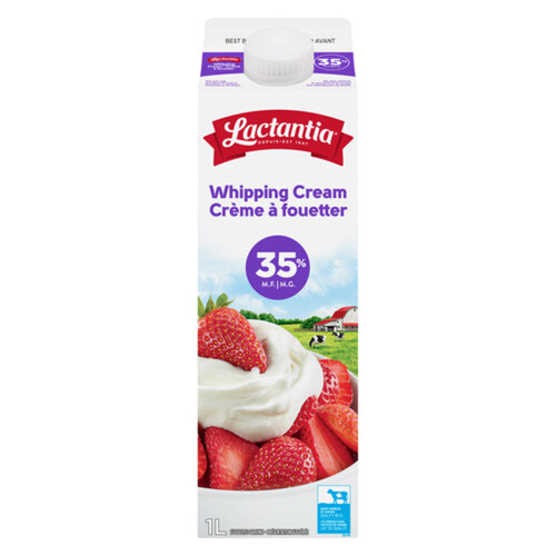 Lactantia Whipping Cream 35% 1 L