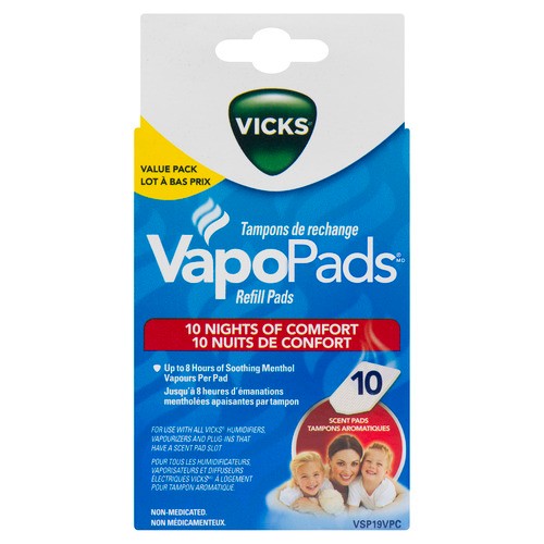 Vicks Vapopads Refill Pads 10 EA