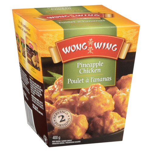 Wong Wing Frozen Pineapple Chicken 400 G Voilà Online Groceries & Offers