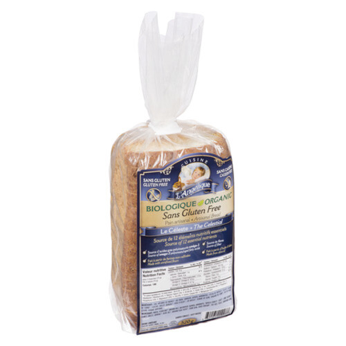 Cuisine L'Angelique Organic Gluten-Free Frozen Artisanal Bread 520 g