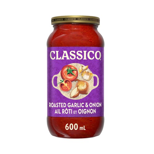Classico Pasta Sauce Roasted Garlic & Onion 600 ml