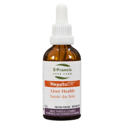 St. Francis Herb Farm Herbal Remedies Daily Liver Tonic Tincture Detox Hepato DR 50 ml
