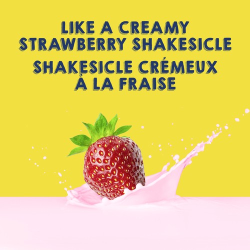 Breyers Shakesicle Frozen Dessert Strawberry 1.66 L