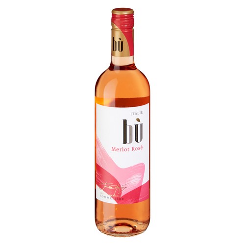 Bu Wine Merlot Rose 750 ml (bottle)