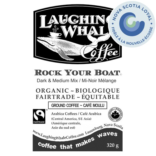 Laughing Whale Ground Coffee Rock Your Boat 320 g
