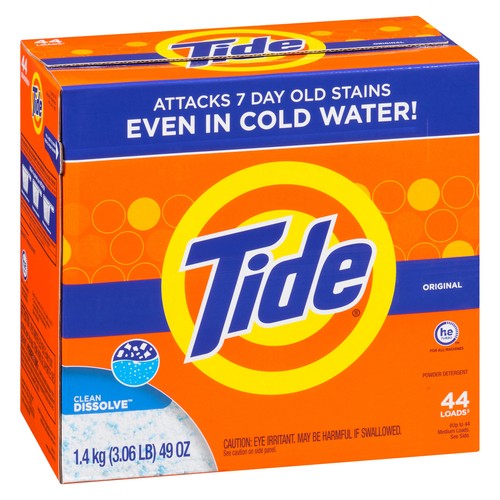 Tide Laundry Detergent Powder Original Regular 1.4 kg
