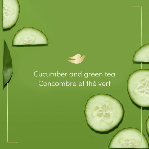 Dove Refreshing Body Wash Cucumber & Green Tea For Healthy-Looking Skin 325 ml