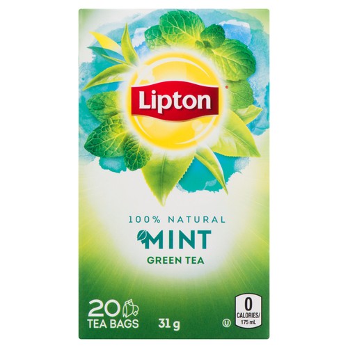 Lipton Green Tea Mint 20 Tea Bags 