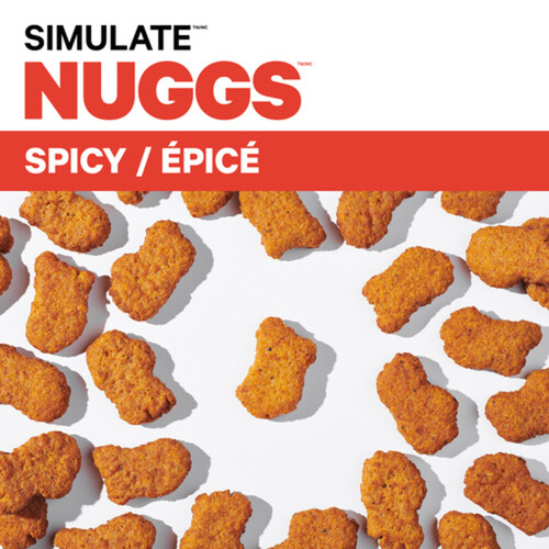 Simulate NUGGS Spicy Plant-Based Frozen Nuggets 295 g