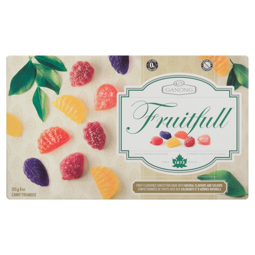Ganong Assorted Candy Fruitful 225 g
