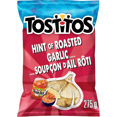 Tostitos Tortilla Chips Hint of Roasted Garlic Flavour 275 g