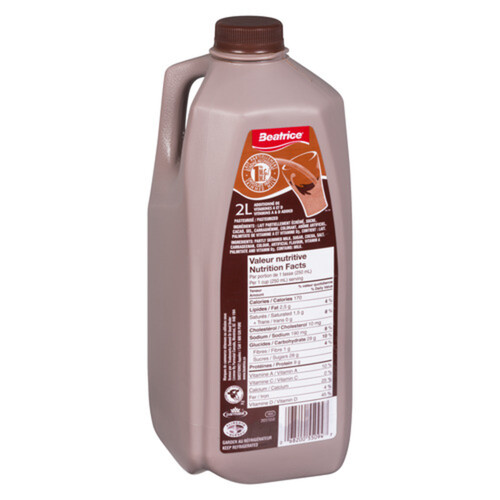 Beatrice Chocolate Milk 1 Partly Skimmed 2 L