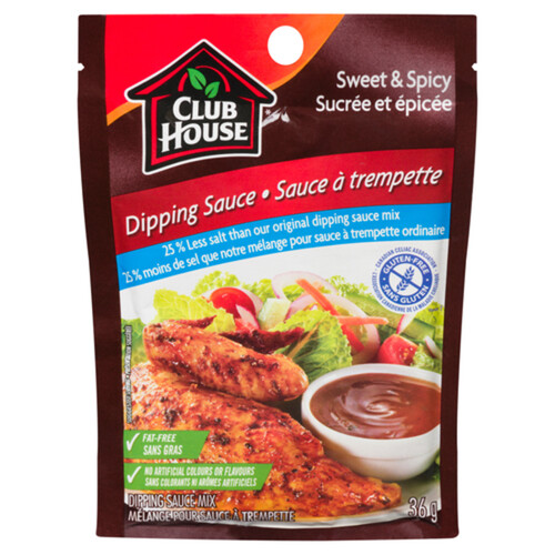 Club House 25 Less Salt Gravy Mix Sweet & Spicy 36 g Voilà Online