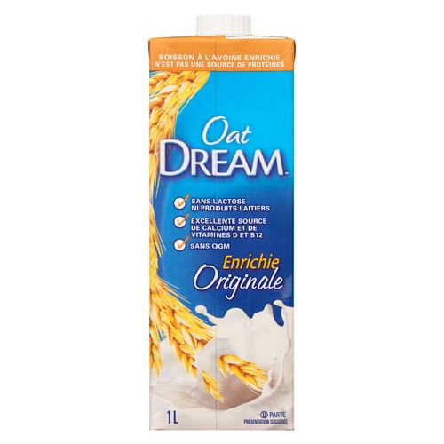 Dream Lactose Free Beverage Enriched Oat Original 1 L