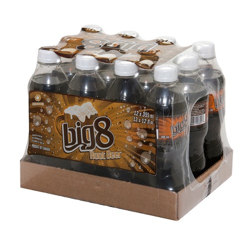 Big 8 Soda Rootbeer 12 x 355 ml (bottles)