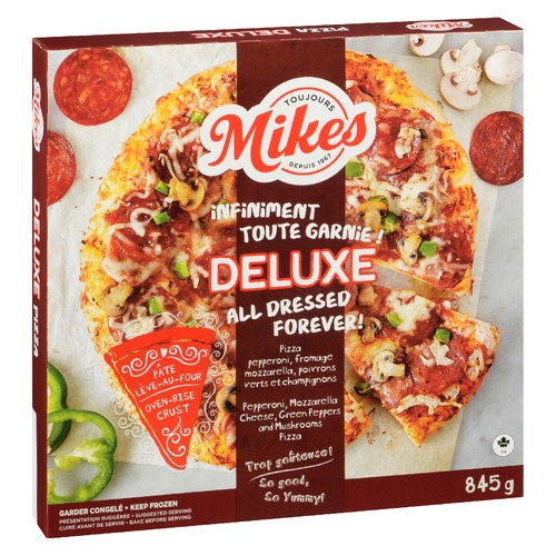 Mikes Frozen Deluxe Pizza 845 g