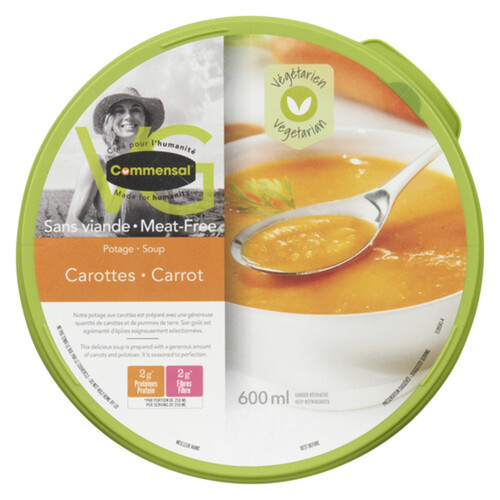 Commensal Soup Carrots 600 ml