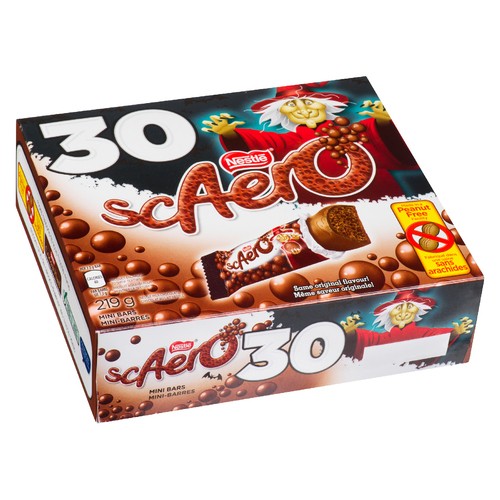 Nestlé Aero Chocolate Bar Minis Halloween Scareo 30 Count 219 g