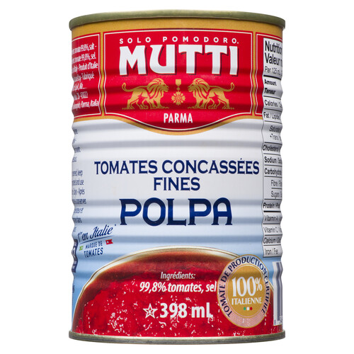 Mutti Tomatoes Finely Chopped 398 ml