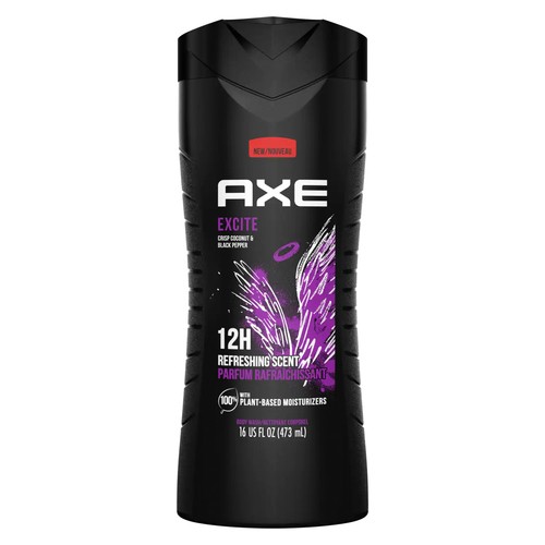 Axe Excite Shower Gel Crisp Coconut And Black Pepper 473 ml