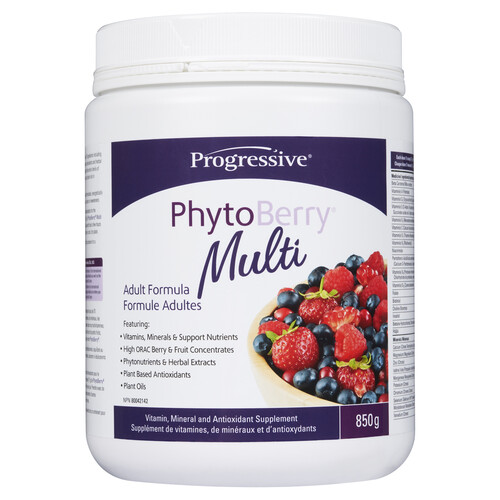 Progressive PhytoBerry Multi Superfoods Natural Berry 850 g