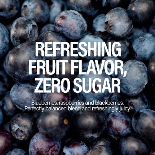 Guru Zero Organic Energy Drink Wild Berry 24 x 355 ml (cans)