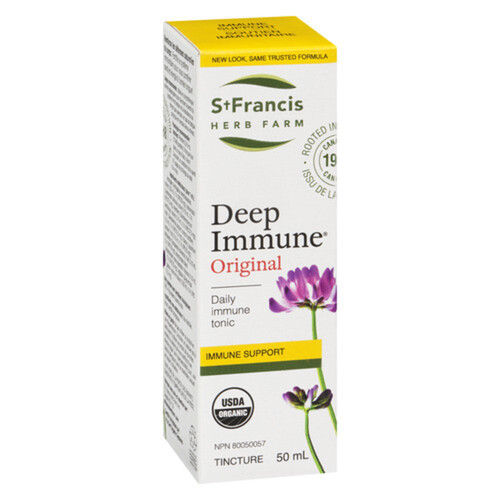 St. Francis Herb Farm Deep Immune Herbal Remedies 50 ml Voilà Online