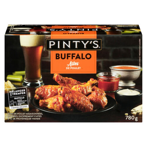 Pinty's  Frozen Chicken Wings Buffalo 780 g